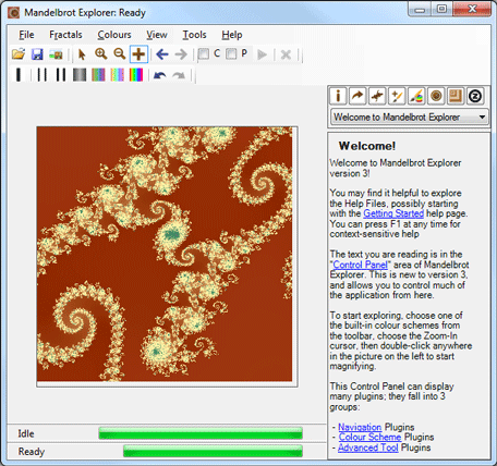 Mandelbrot Explorer screenshot