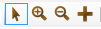 The cursor mode toolbar