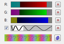 Choosing a Random RGB Cycle Layer