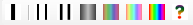 The built-in colour schemes