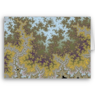 Aerial Heather Greetings Card