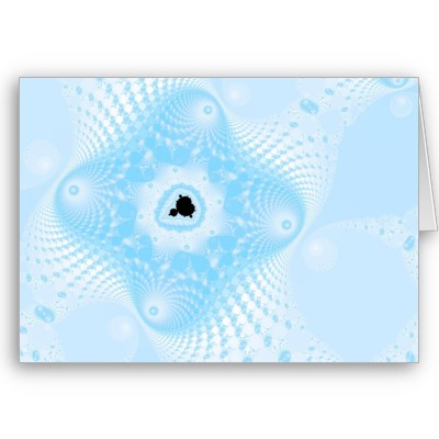 Icy Waters Greetings Card