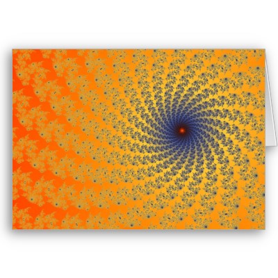 Hotcold Whirlpool 2 Greetings Card