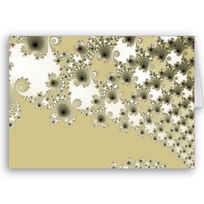 Gold Urchins Greetings Card