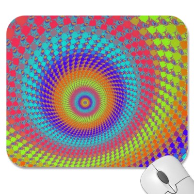 Highlighter Pen Roundalls Mousepad