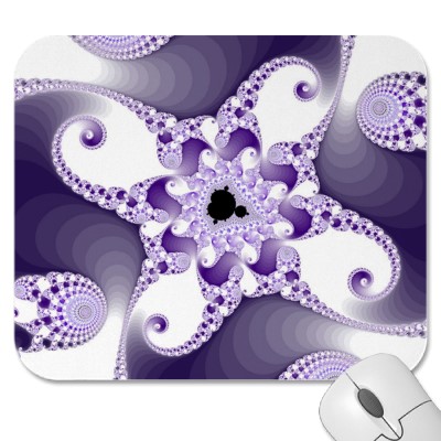 Twisted MnO4 Octopuses Mousepad