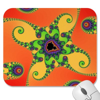 Rainbow Octopuses Mousepad