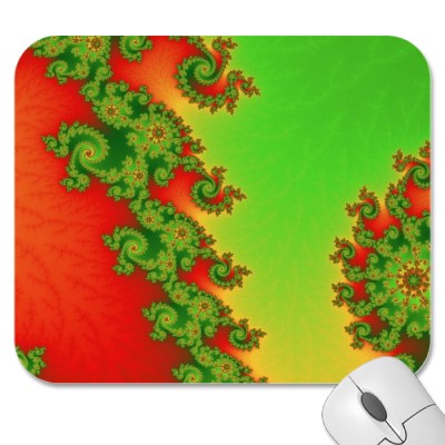 Christmas Lines Mousepad