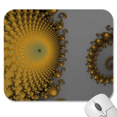 Pumpkin Spirole Mousepad