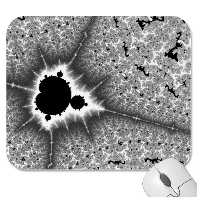 Black Mini Brot Mousepad