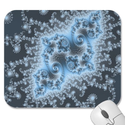 Blue Jellyfish Mousepad