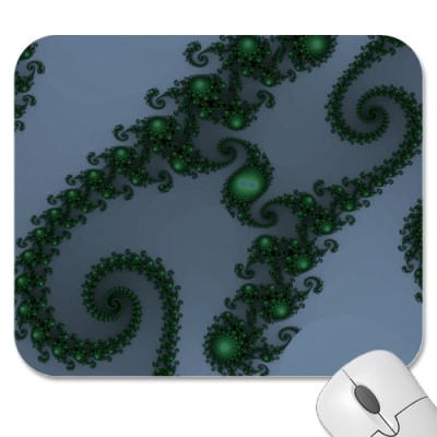 In the Deep Dark Wood Mousepad