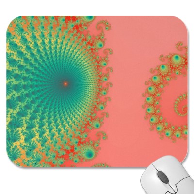 Rainbow Spirole Mousepad