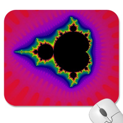 Two to Power Forty Red Mousepad