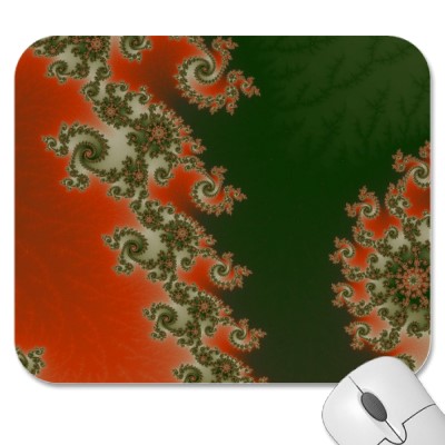 Pimento Olive Lines Mousepad