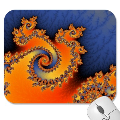 Hot Cold Triple Twirl Mousepad