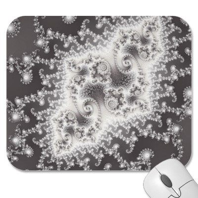Silver Jellyfish Mousepad