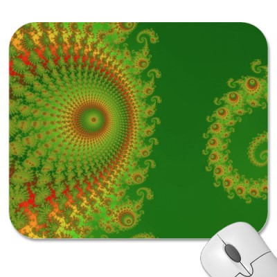 Christmas Spirole Mousepad