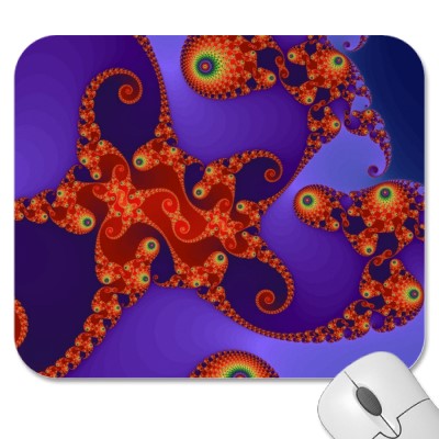 Rainbow Tentacles Mousepad