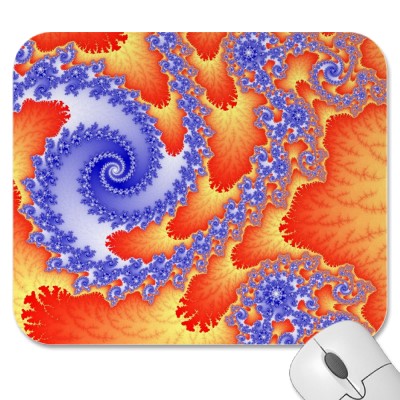 Tongues of Fire Mousepad