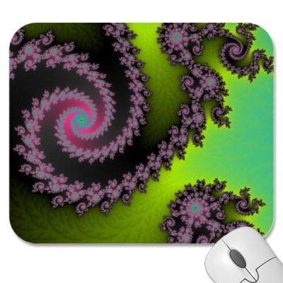 Irridescent Tongues Mousepad