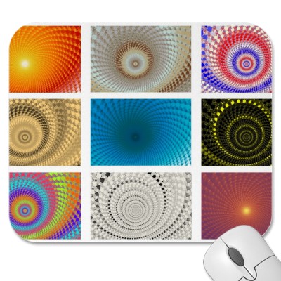 Tableau of Circles Mousepad