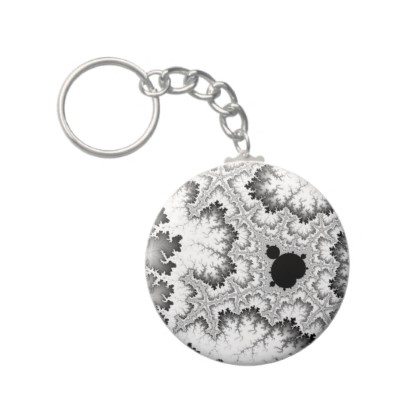 Black Coral Keychain