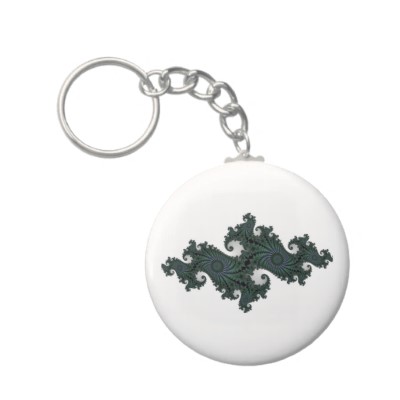 Emerald Seahorse Julia Keychain