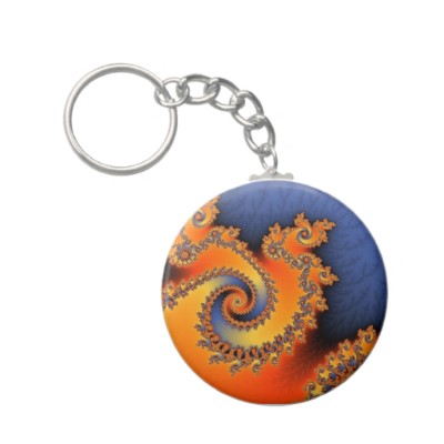 Hot Cold Triple Twirl Keychain