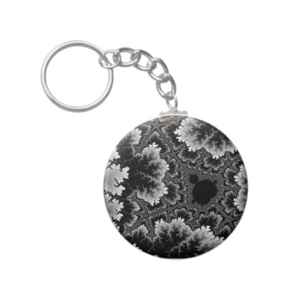 White Coral Keychain
