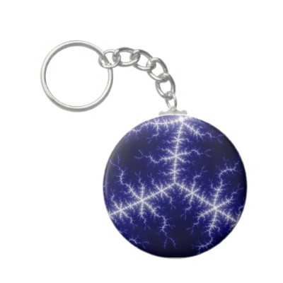 Snowflake Keychain