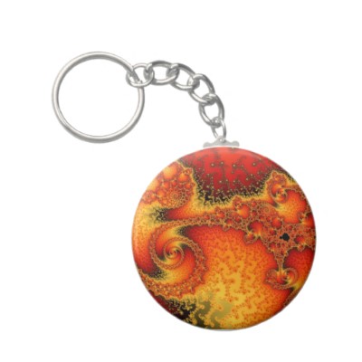 Red Hot Firepit Keychain