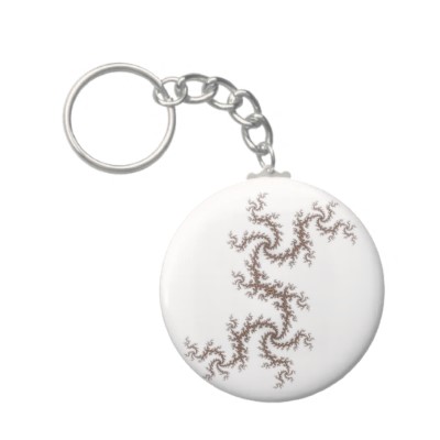 Apricot Twists Julia Keychain