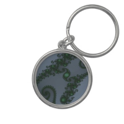 In the Deep Dark Wood Keychain