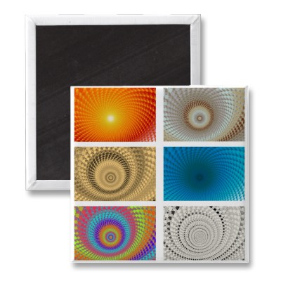 Tableau of Circles Magnet