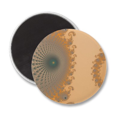 Mid Gold Spirole Magnet