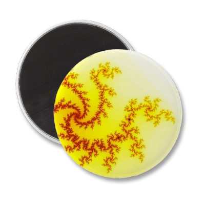 Yellow Dragon Magnet