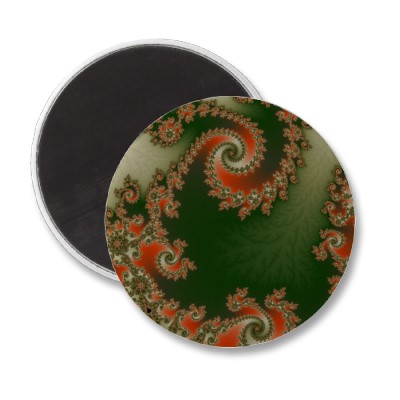 Pimento Olive Double Spiral Magnet