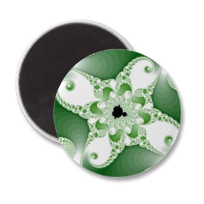 Twisted Cupric Octopuses Magnet