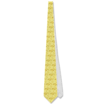 Yellow Gold Double Spiral Tie