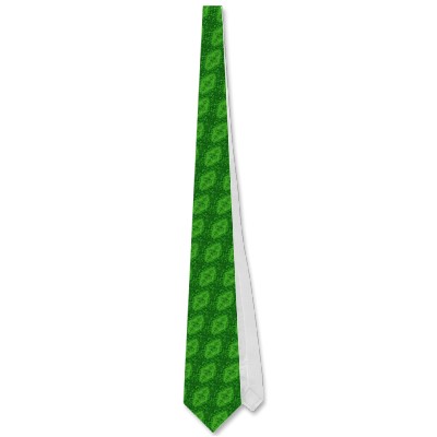 Electric Green Jellyfish Tie