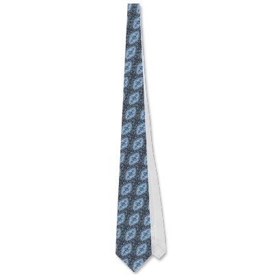 Blue Jellyfish Tie