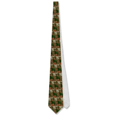 Pimento Olive Double Spiral Tie