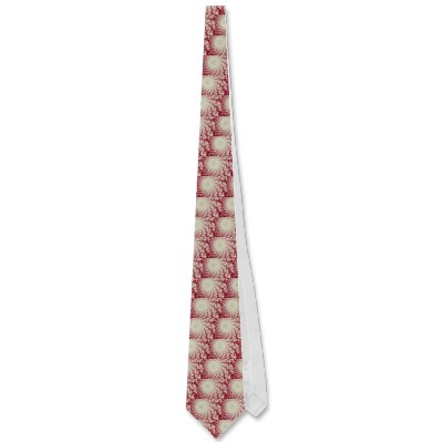 Smooth Red Whirlpool Tie