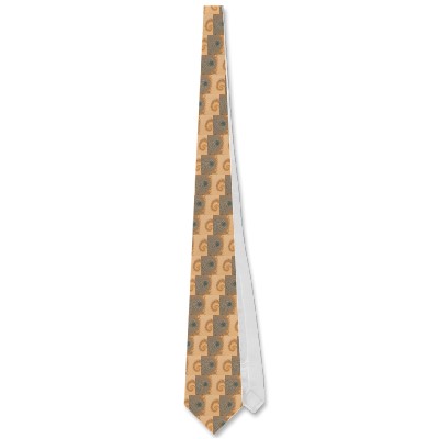 Mid Gold Spirole Tie