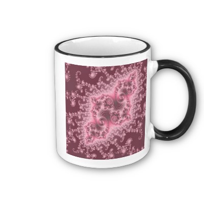 Dusky Pink Jellyfish Mug