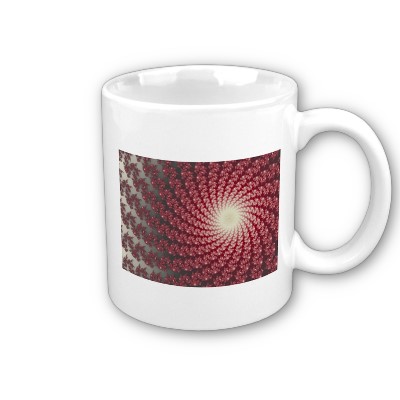 Smooth Red Whirlpool 2 Mug