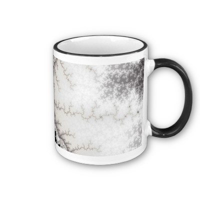 Silver Zigzag Mug