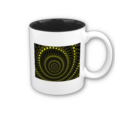 Yellow Circles Mug