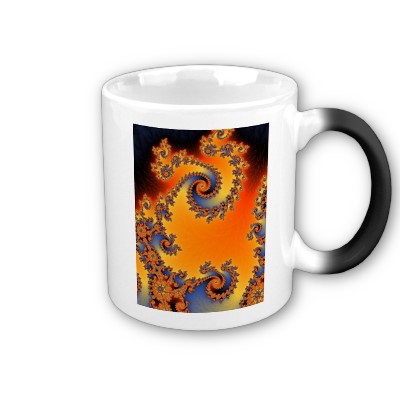 Quenched Double Spiral Mug